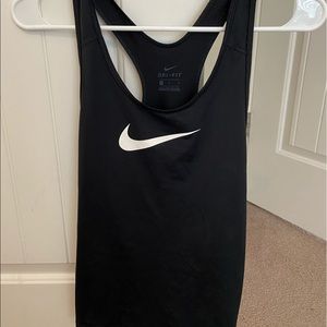 Nike racer back tank top